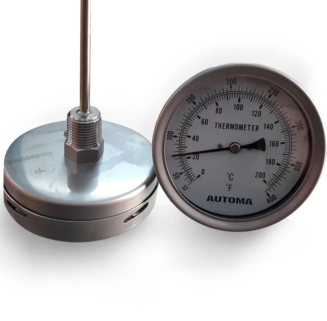 Đồng hồ đo nhiệt độ inox chân sau là gì